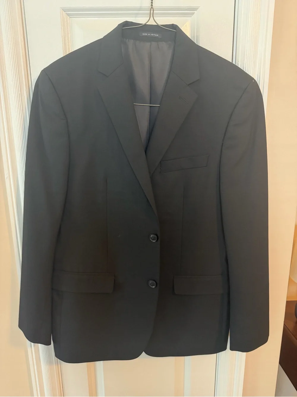 Alfani Black Men's Two-Button Blazer